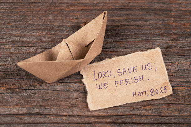 Handwritten Bible quote