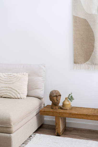 istock Cozy bedroom interior with comfy armchair and home decor 2012461310