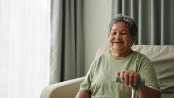 istock Elderly woman happiness. 2012476113