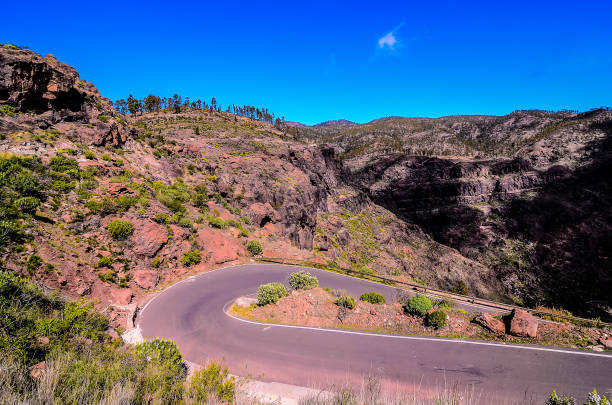 istock Aerial View of an Asphalt Road 2012495036