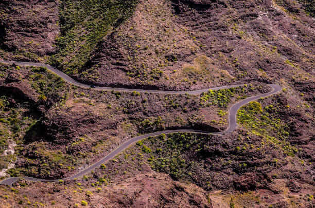 istock Aerial View of an Asphalt Road 2012495384