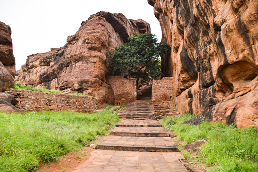 Badami fort in North Karnataka,India