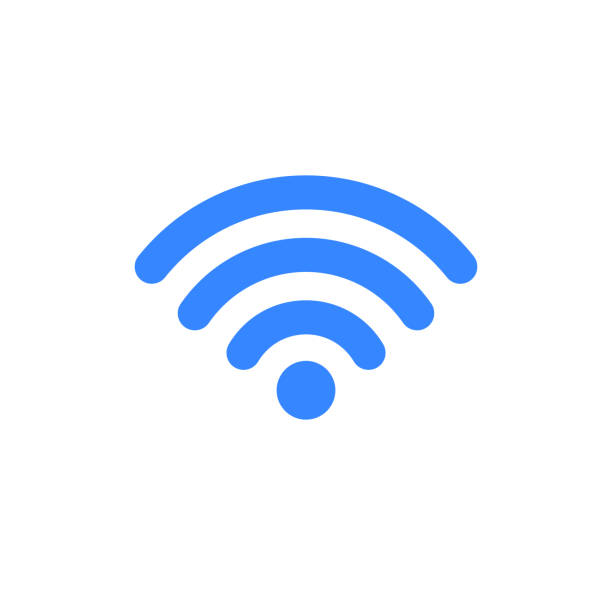 Wifi symbol vector icon wireless internet signal. Wifi web mobile phone icon sign digital network communication. Wifi symbol vector icon wireless internet signal. Wifi web mobile phone icon sign digital network communication wireless technology stock illustrations