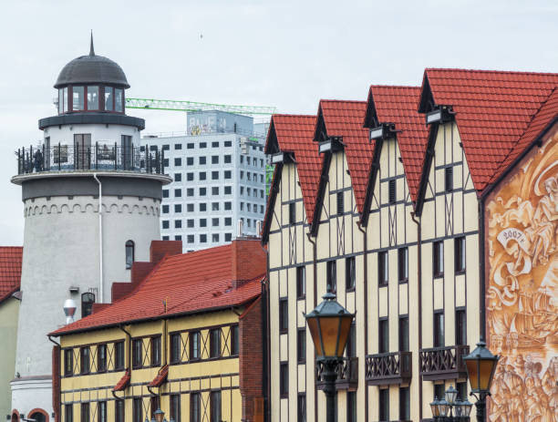 Kaliningrad architecture . stock photo