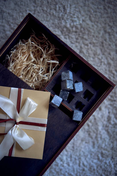 istock gift certificate on a wooden whiskey box 2012736848
