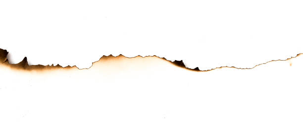 istock burnt paper on a white background 2012745179