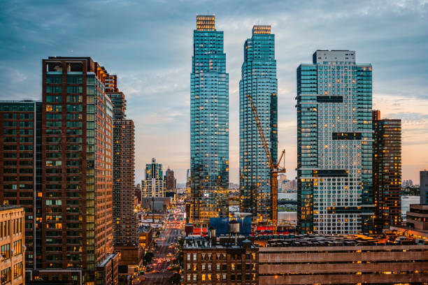New York City at night