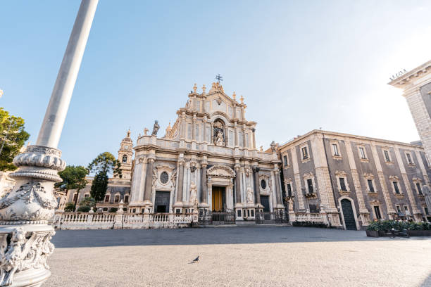 istock Saint Agatha Cathedral In Catania In Sicily 2012812976
