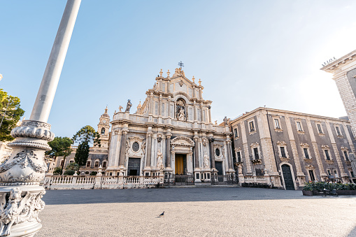 Saint Agatha Cathedral in Catania, Sicily.