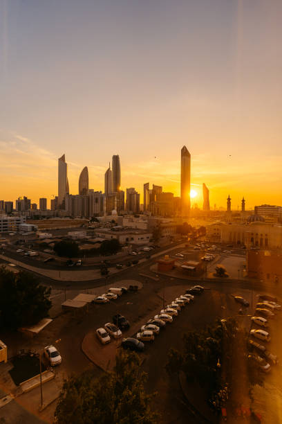 istock Stunning Sunrise In Kuwait City 2012826024