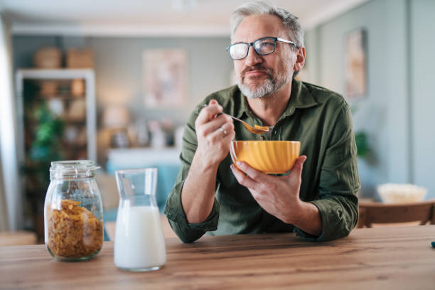 istock Enjoying your morning meal 2012906580