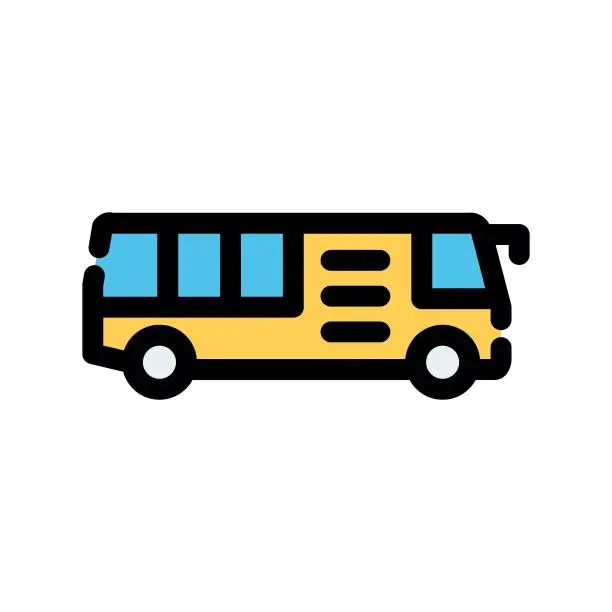 Vector illustration of Bus Icon