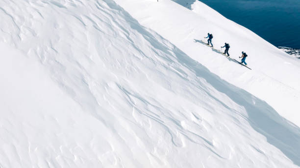 istock Iceland, ski mountaineering men 2013070956
