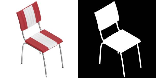 istock Retro American diner chair 2013080466