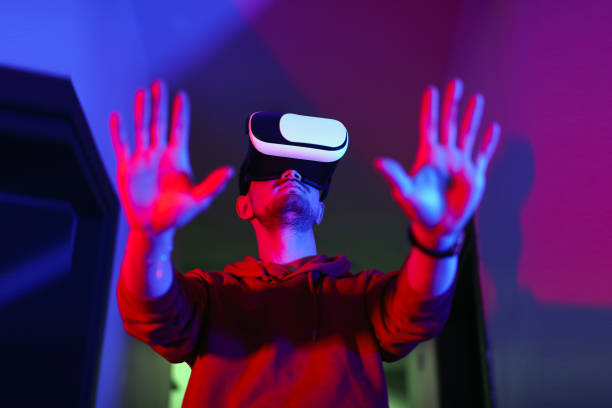 istock Virtual Reality Glasses, Metaverse, VR Technology, Futuristic 2013089248