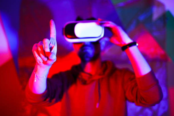 istock Virtual Reality Glasses, Metaverse, VR Technology, Futuristic 2013089371