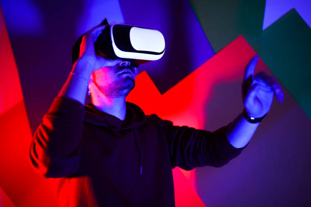istock Virtual Reality Glasses, Metaverse, VR Technology, Futuristic 2013089441