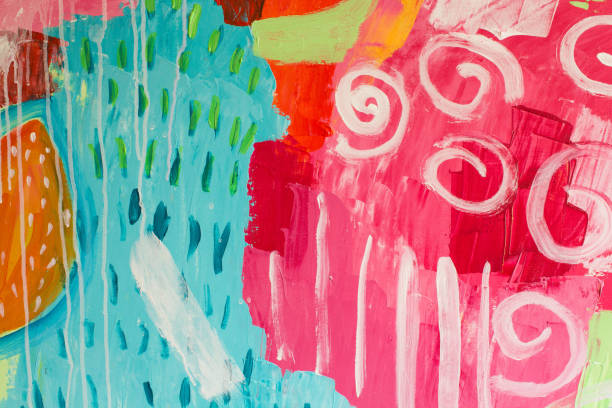istock Detail of the Painting as a Background 2013209080