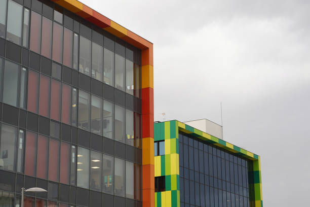 istock Modern glass facade of new architecture 2013228081