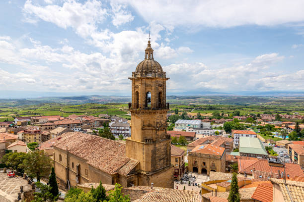 istock Panoramic view over Labastida, Rioja Alavesa, Spain 2013279576