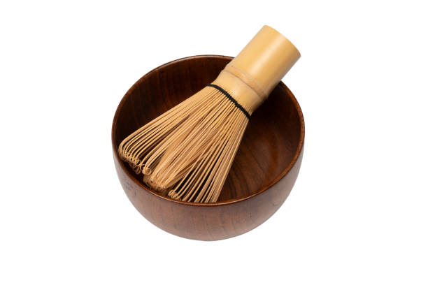 istock Bamboo crown and bamboo bowl isolated on a white background. 2013310521