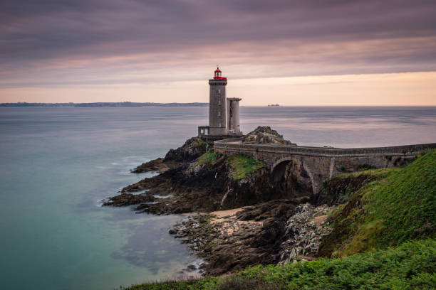 istock Stunning Sunset from Petit Minou Lighthouse, Brittany, France 2013326549