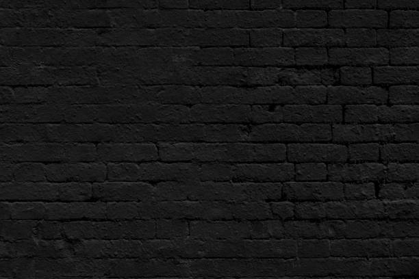 istock The background of the old black brick wall 2013332712