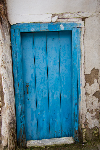 old doors made of wood