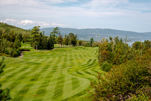 The Club de Golf Fairmont Le Manoir Richelieu, located at the Fairmont Le Manoir Richelieu Golf Club.