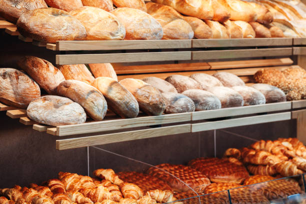 istock Breads on the shelf in the market or bakery 2013526791