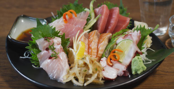 istock Sashimi Moriawase Large Close Up 2013563549