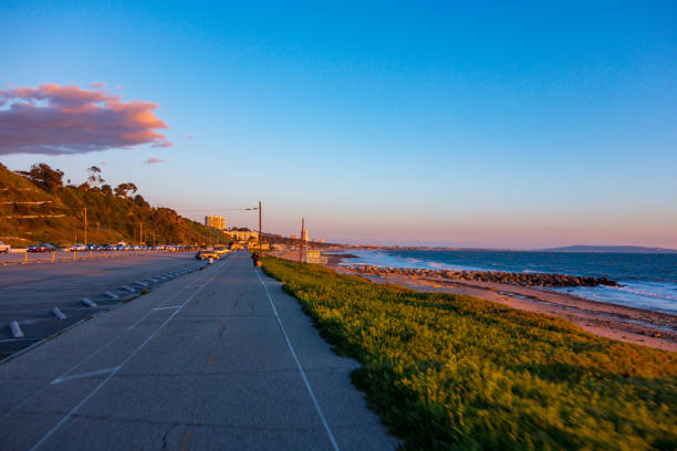 istock Sunset on the Marvin Braude Bike Path 2013569979