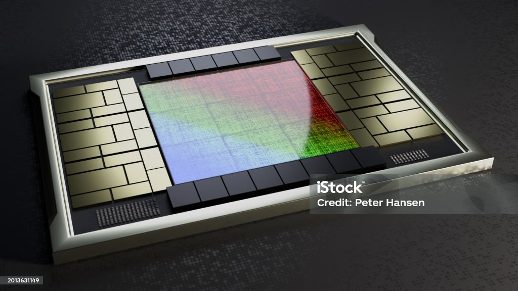 Chiplet Multichip Module Stock Photo - Download Image Now - Packaging ...