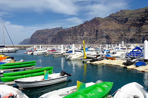 A marina found on the south of Tenerife