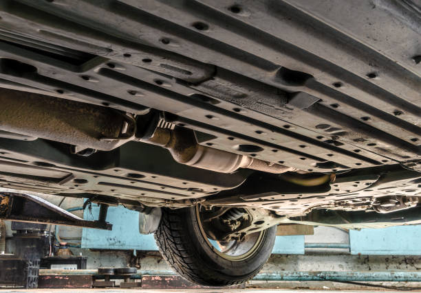 istock The bottom of a car at a service station 2013797139