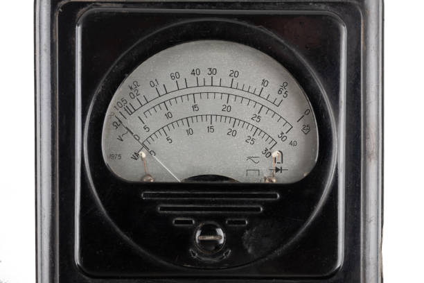istock Close-up of an vintage ancient voltammeter 2013865542