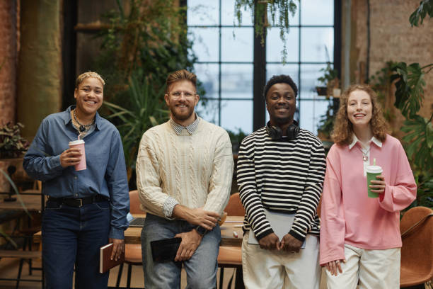 istock Young Diverse Business Team Smiling at Camera 2013972264