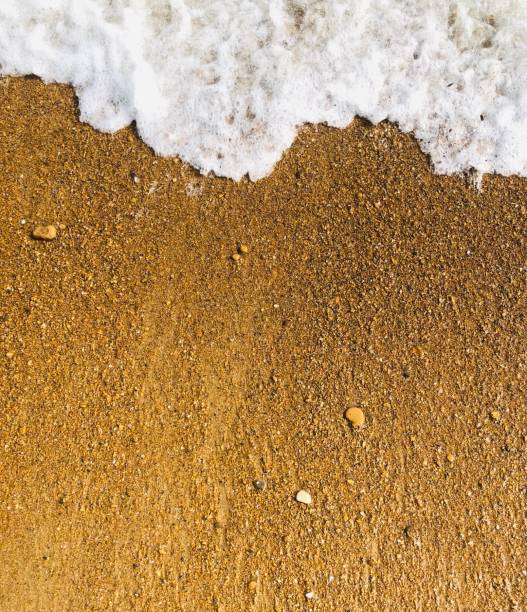 istock Golden sand and the sea wave 2014109899