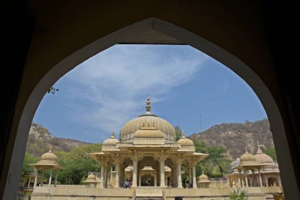 istock Gatore Ki Chhatriyan ( royal crematorium grounds ) , Jaipur, Rajasthan, India 2014292666