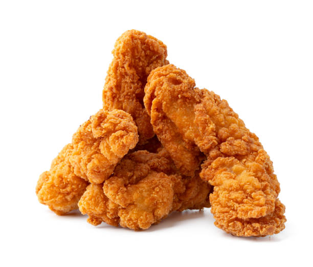 istock Deep fied chicken wings isolated on white 2014449700