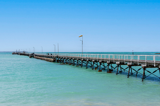 Beachport Jetty in South Australia.