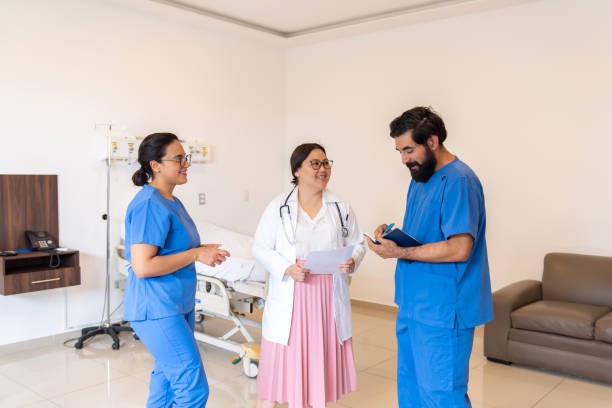 istock Hospital Staff having a discussion 2014480223