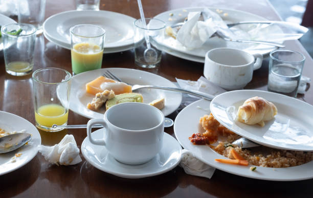 istock Leftover Food and Dirty Dishes 2014482854