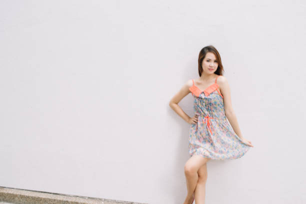 istock cute white skin Thai woman 2014490660