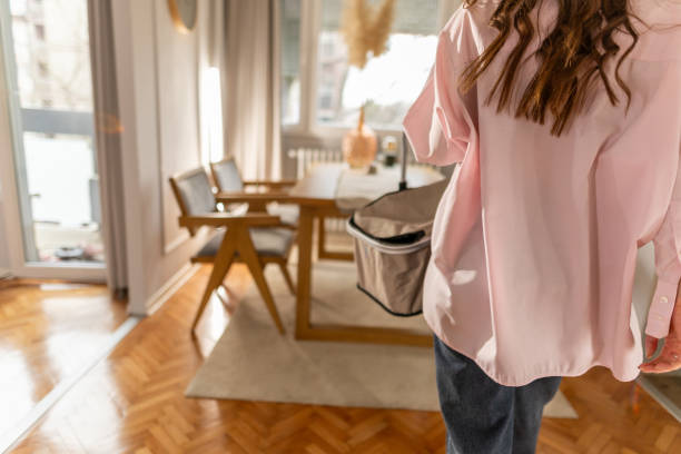 istock Coming home after buying groceries 2014493233