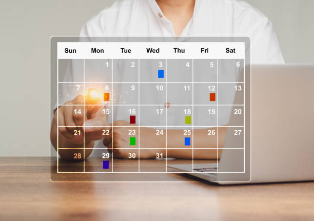istock Businessman succeeds through digital planning and effective task management. 2014554474