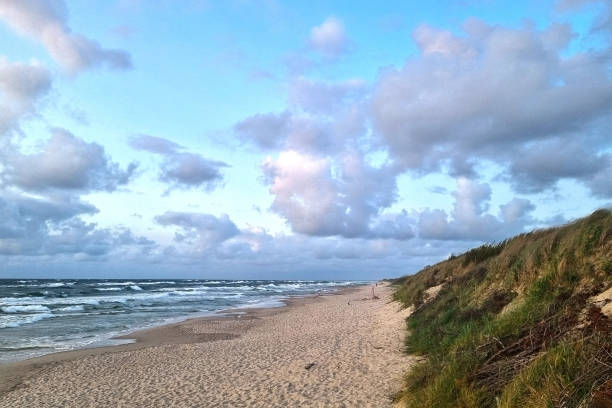 istock A small sandy coast by the sea. 2014562421
