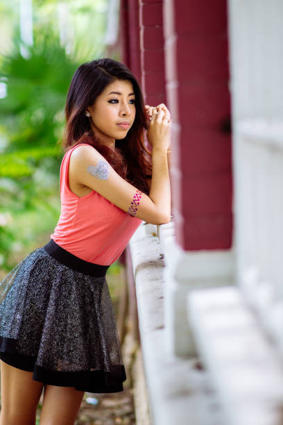 attractive singaporean woman