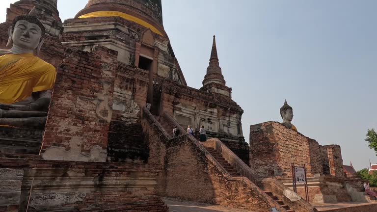 Exploring Ancient Ayutthaya Temple Ruins