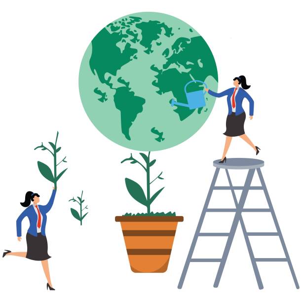 istock Environmentalist, Growth, Tree, Environmental Conservation, Gardening, Businesswoman 2014710428